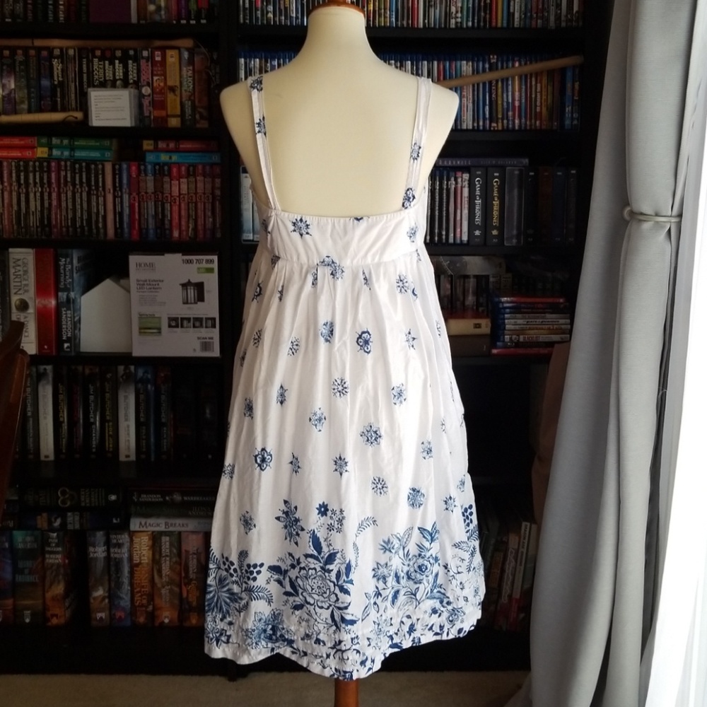 Gap Printed Dress Adjustable Strap/Button - image 3